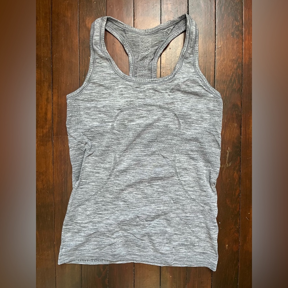 Lululemon Women’s Gray Racerback Tank Top